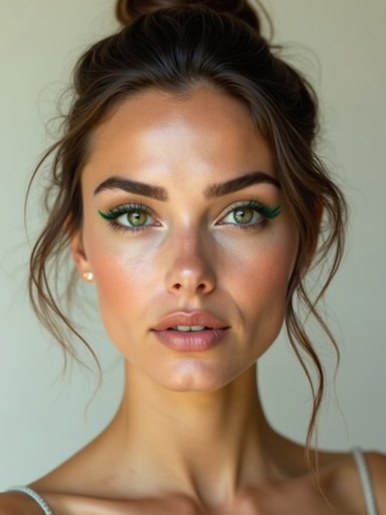 emerald glam undertones and themes