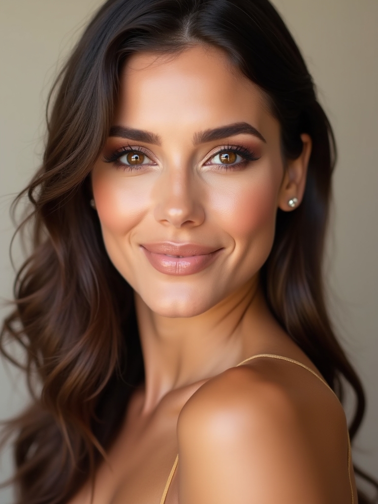 enchanting brown eye makeup
