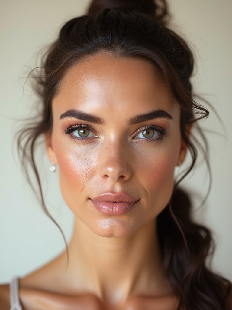 engagement hair and makeup combos