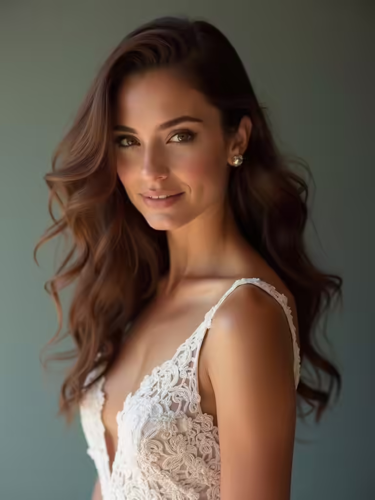 engagement hairstyles for brides