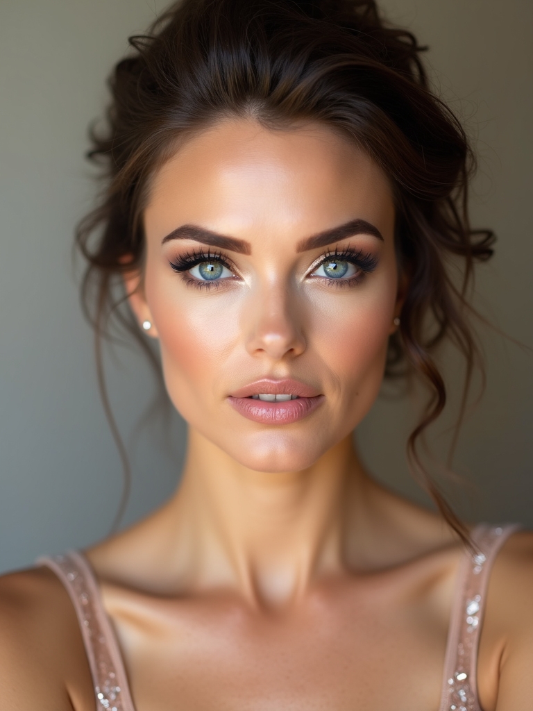 enhance blue eyes elegantly