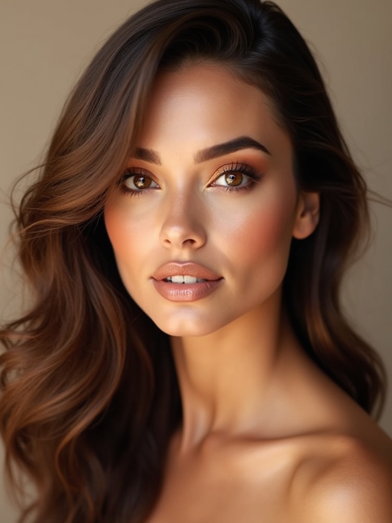 enhance hazel eyes warmly
