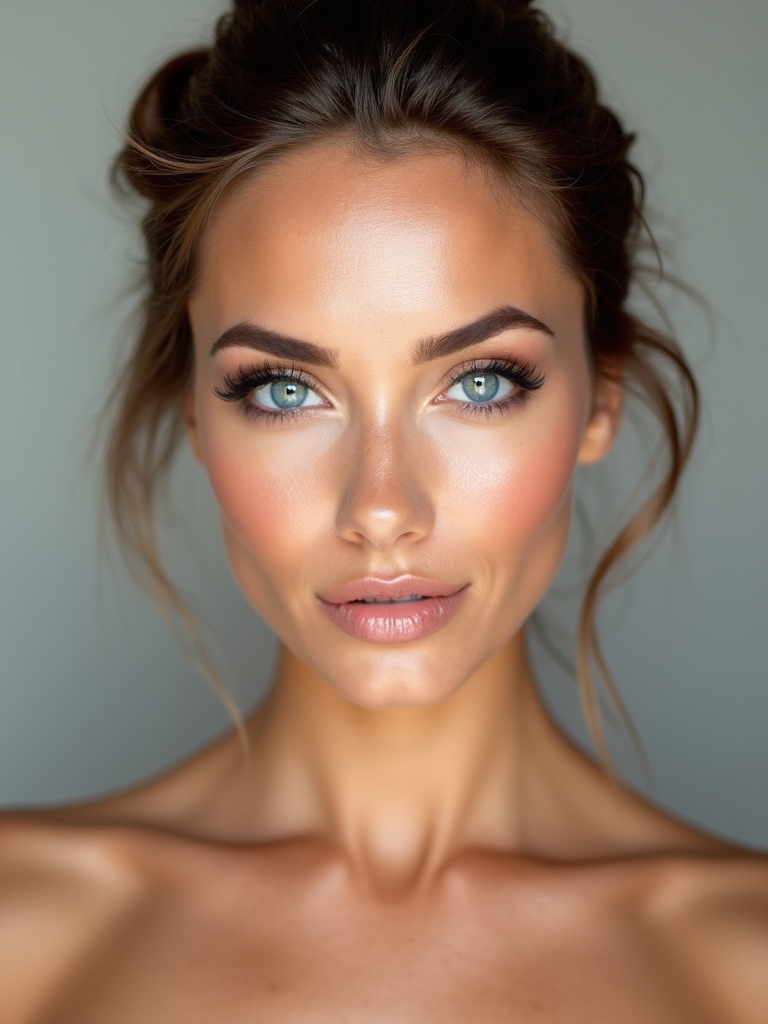 enhancing blue eyes elegantly