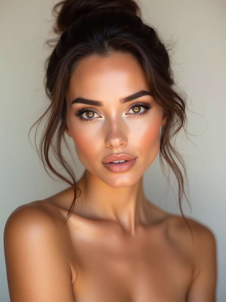 enhancing brown eyes beautifully