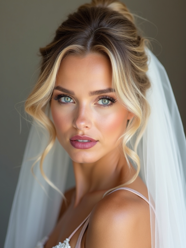 ethereal elegance with veils