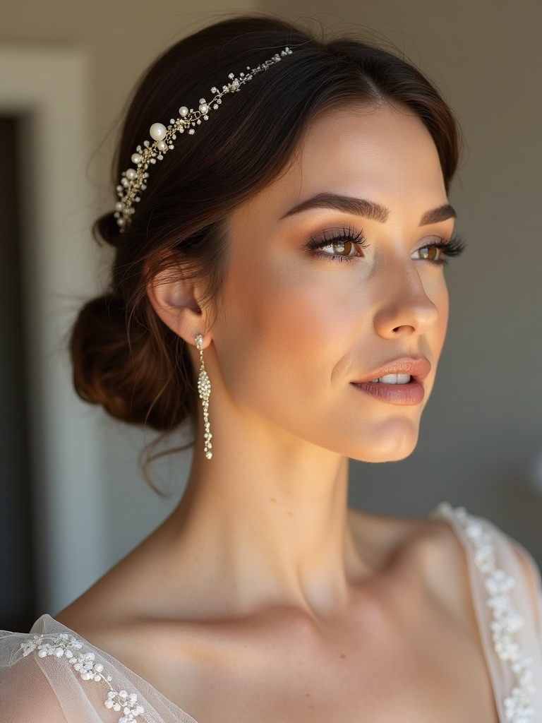 ethereal modern bridal elegance