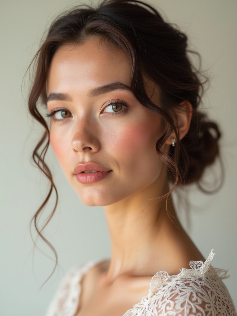 ethereal rosy garden romance