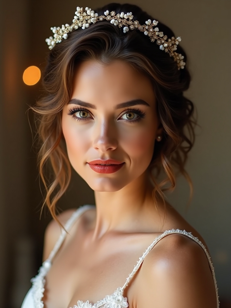 everyday bridal halo styling
