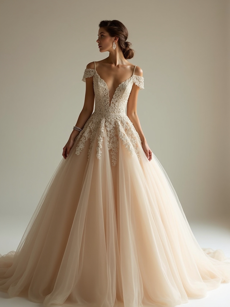 exquisite embellishments elevate gowns
