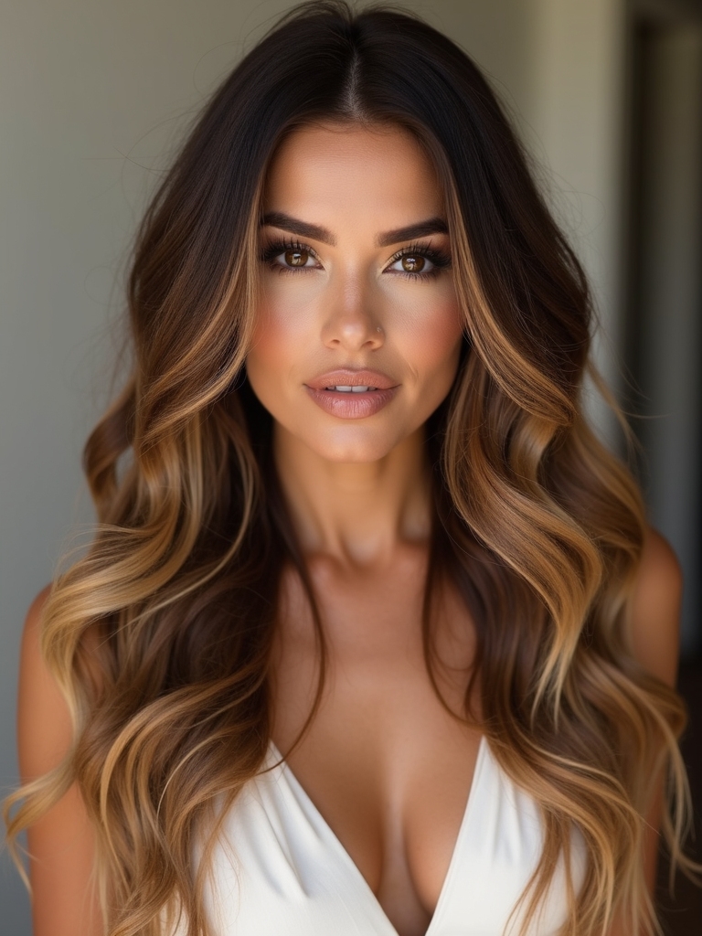 face framing long hairstyles