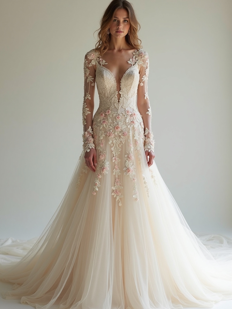 fairytale lace wedding elegance