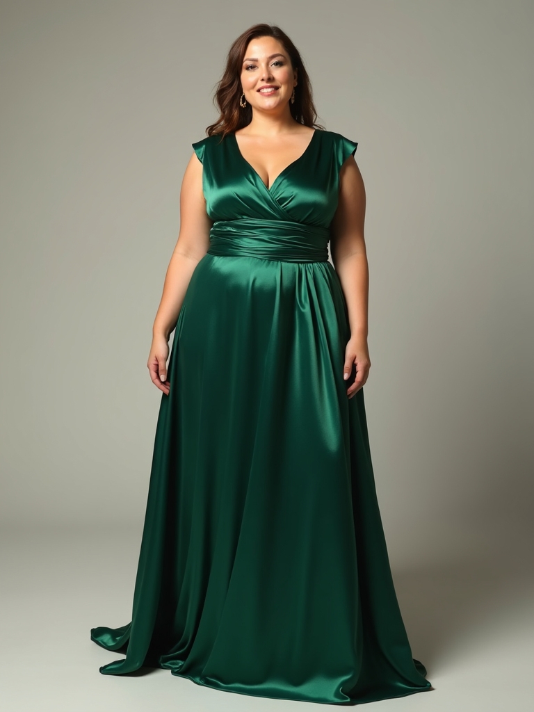 flattering dresses for curves
