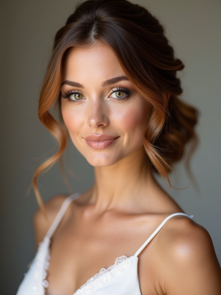 flattering hairstyles for bridesmaids