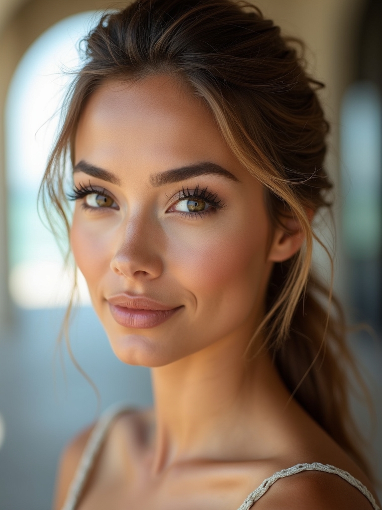 flattering low ponytail tips