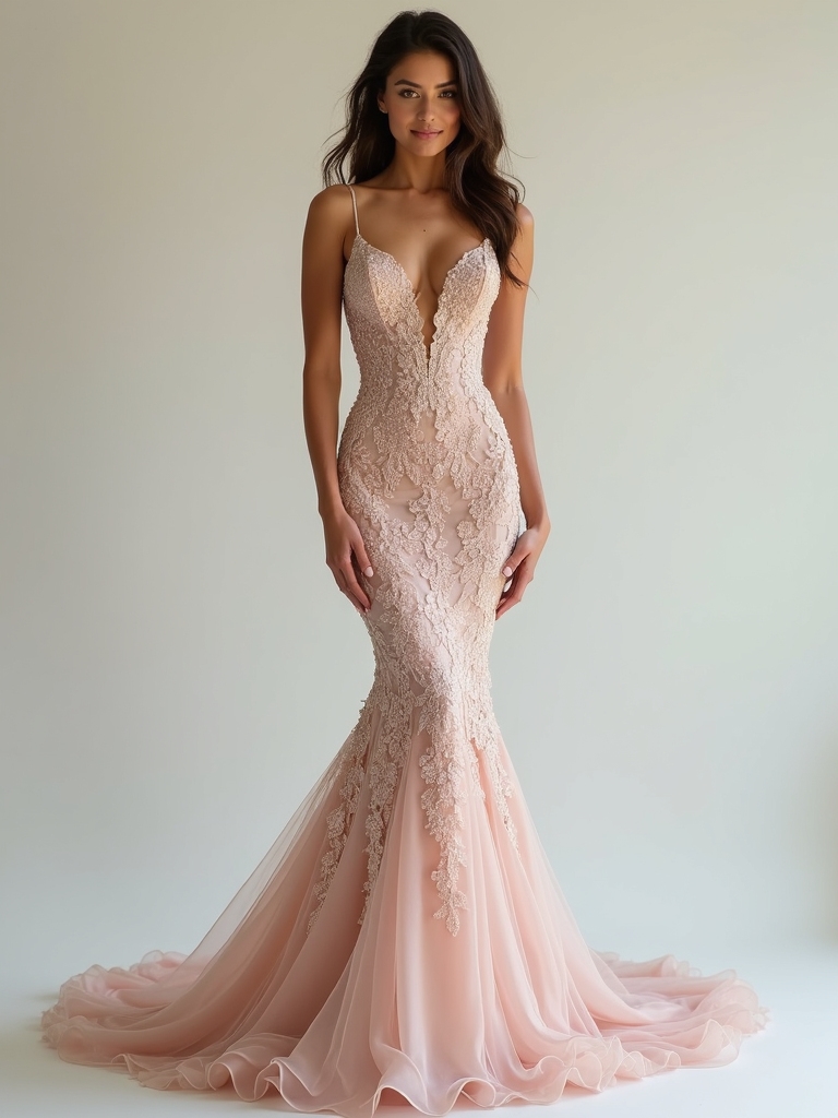 flattering mermaid wedding gowns