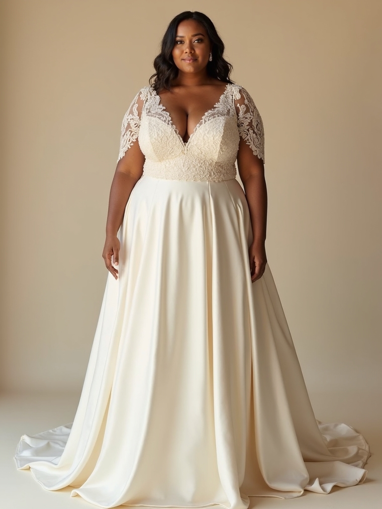 flattering plus size silhouettes