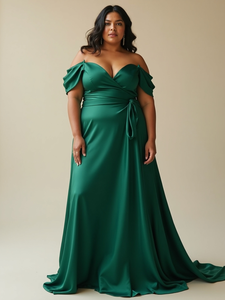 flattering plus size wedding dresses