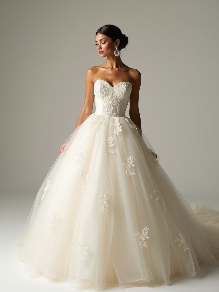 flattering wedding dress silhouettes