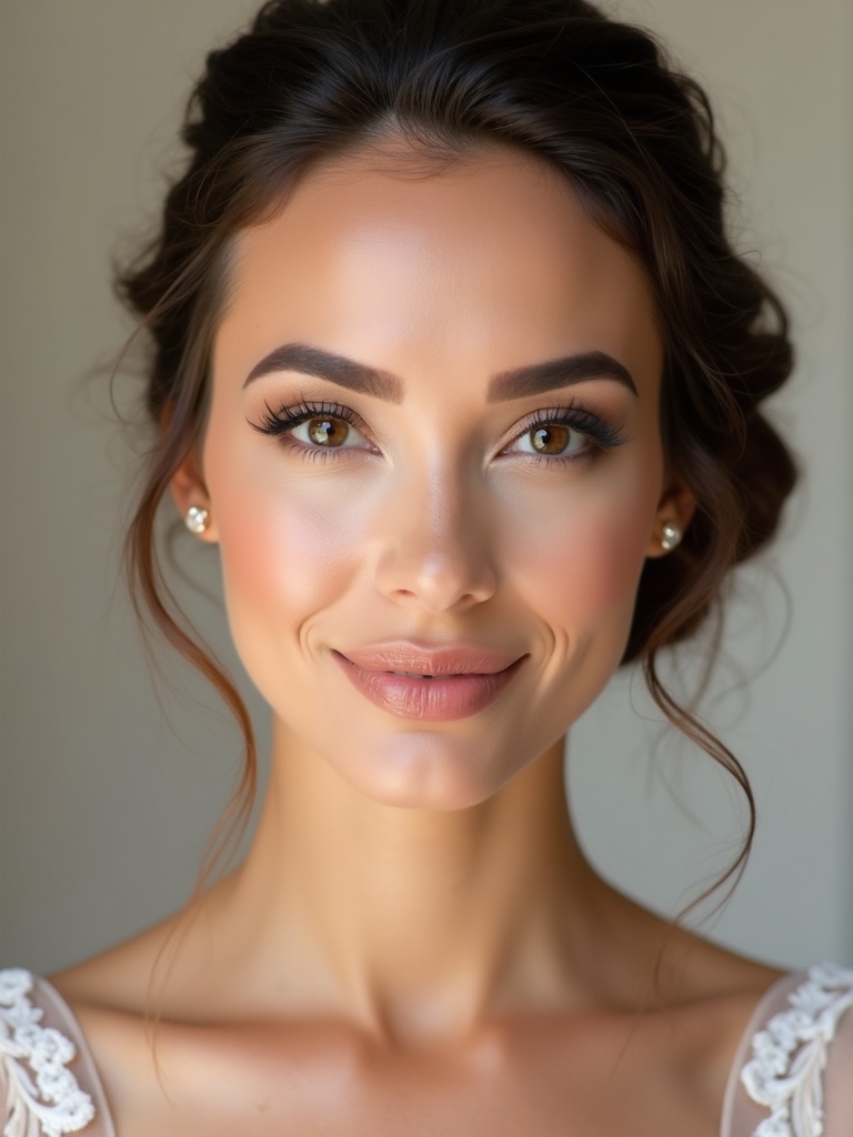 flawless radiant wedding makeup
