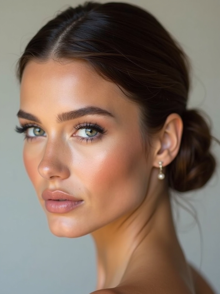 flawless sleek elegant ponytail