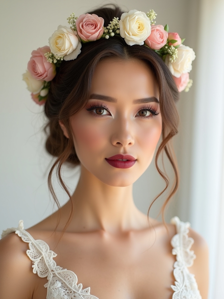 focal flower crown selection