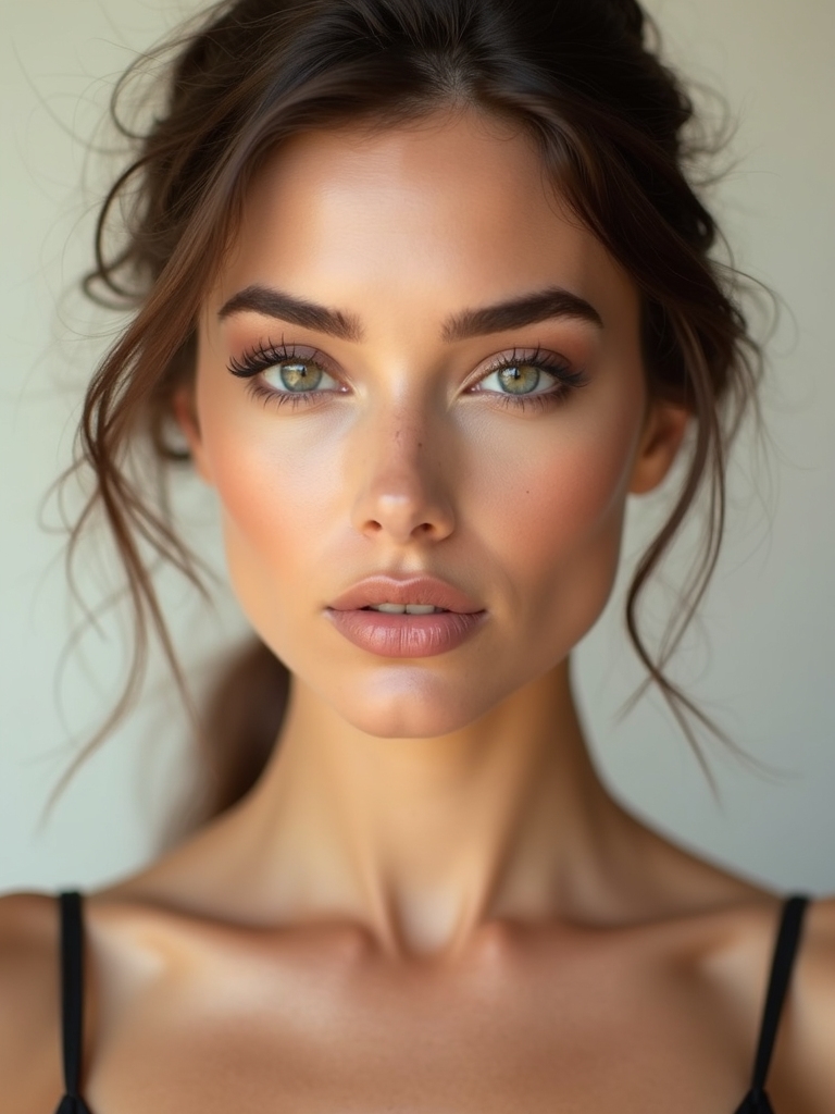 gaze enhancing soft glam technique