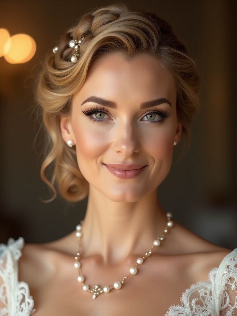 gilded braids vintage elegance