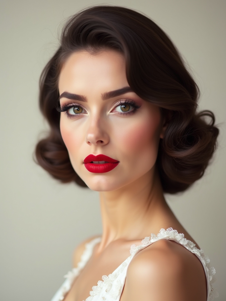 glamorous blue red bridal elegance