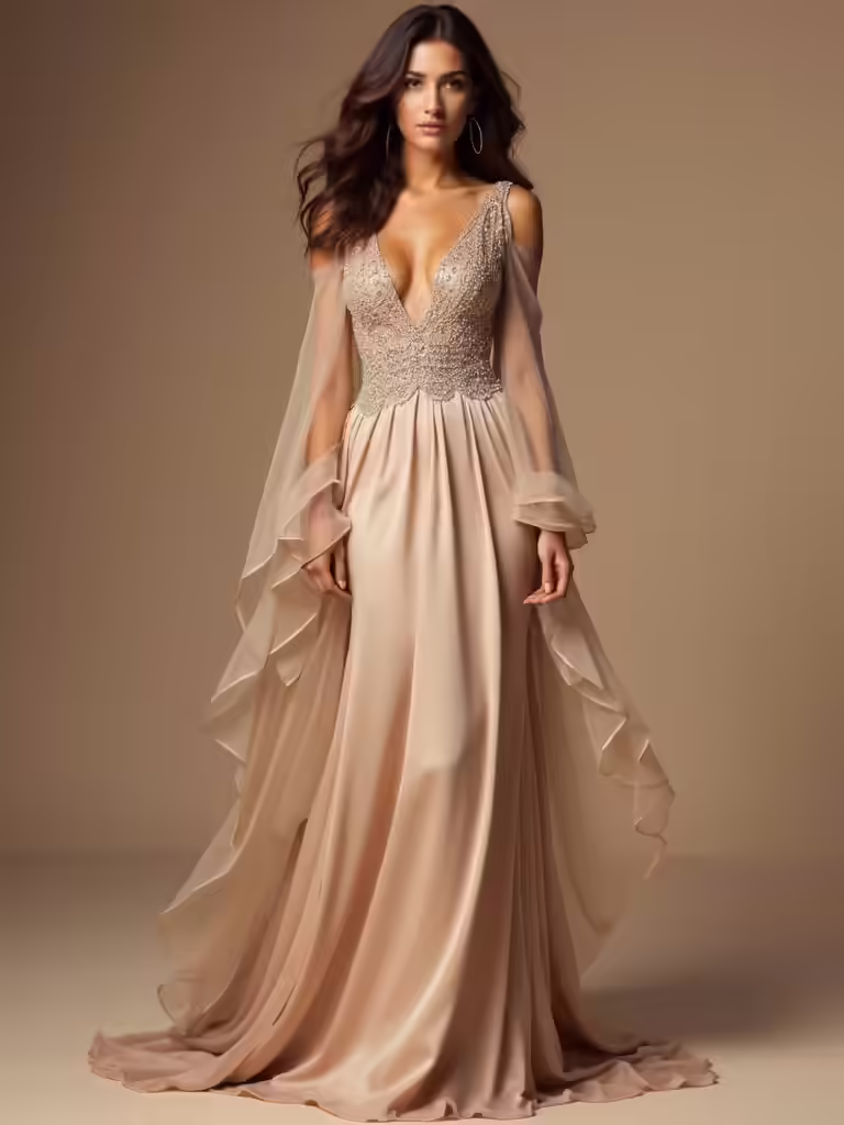 glamorous dramatic wedding dresses