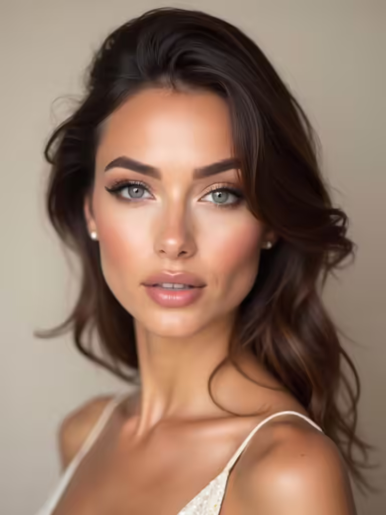 glamorous engagement party makeup