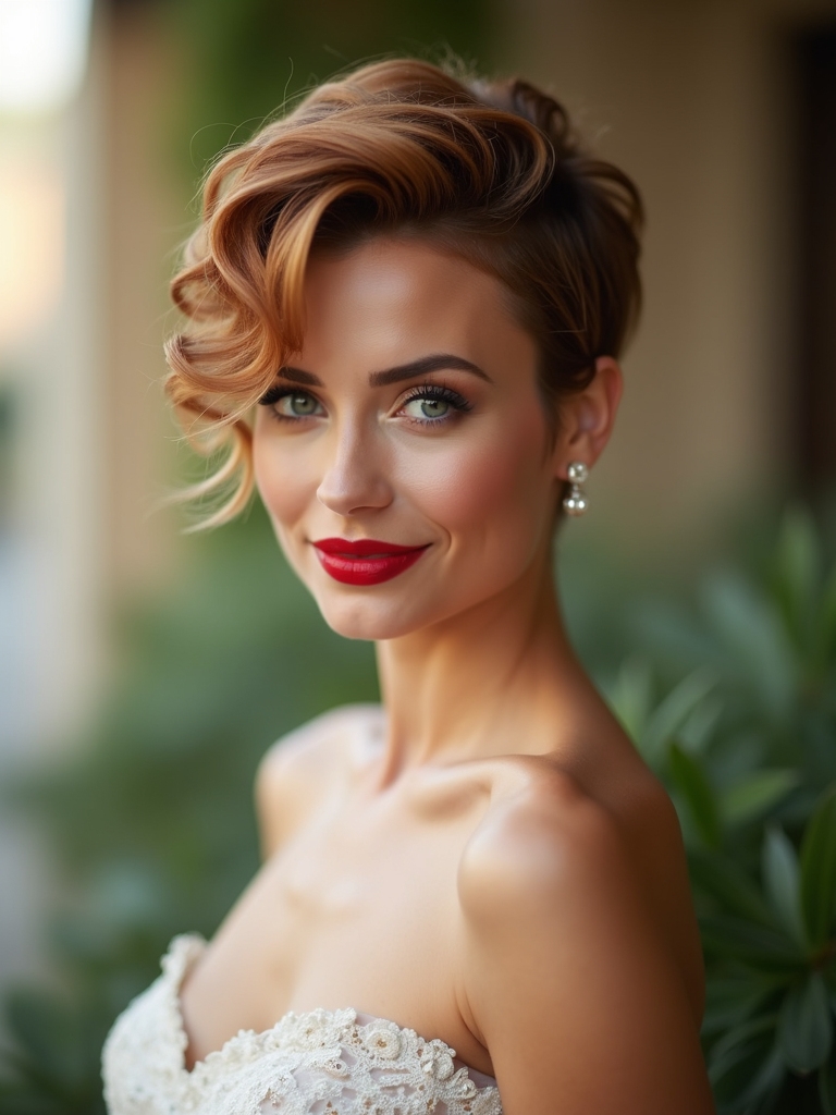 glamorous lasting pixie updos