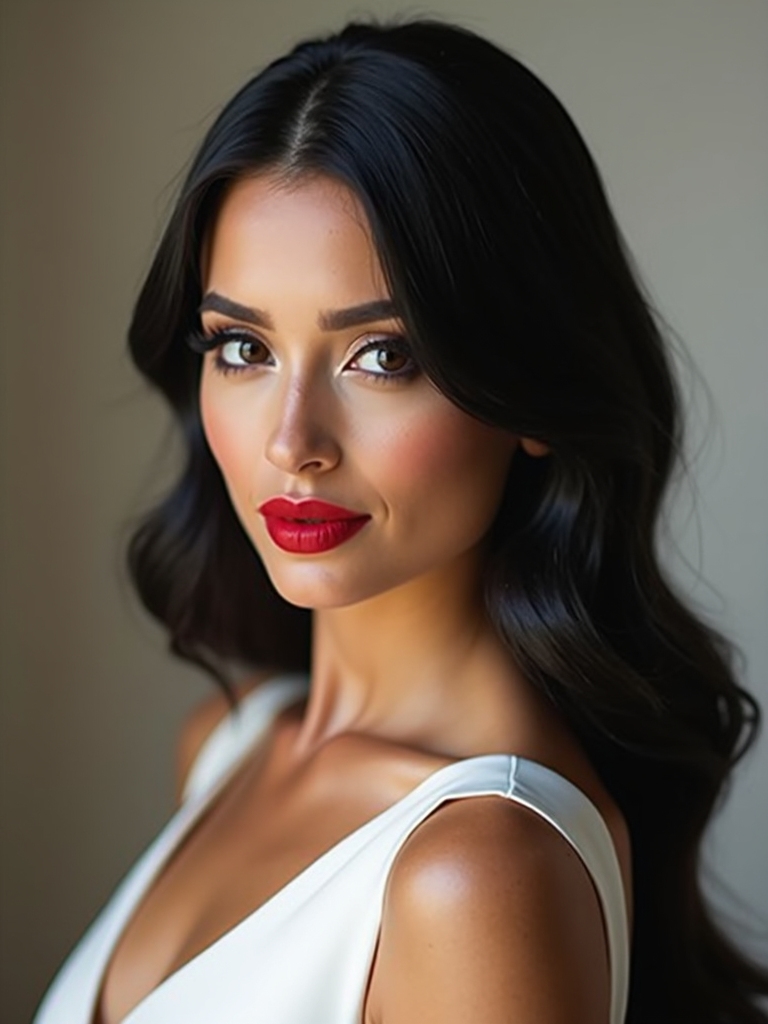 glossy blowout for a list