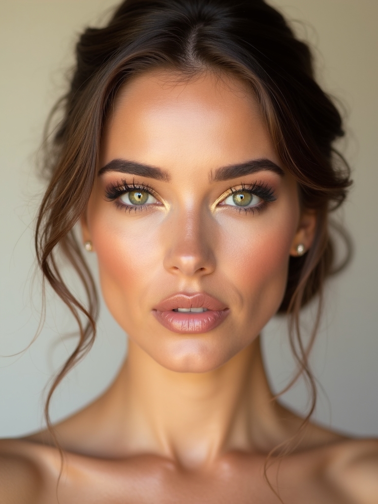 golden hues enhance green