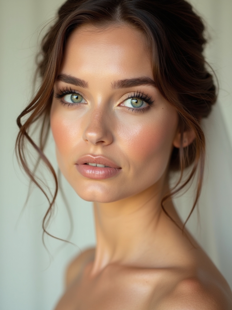 green eyes bridal makeup