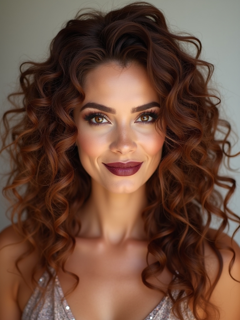 half up curly hairstyle tips