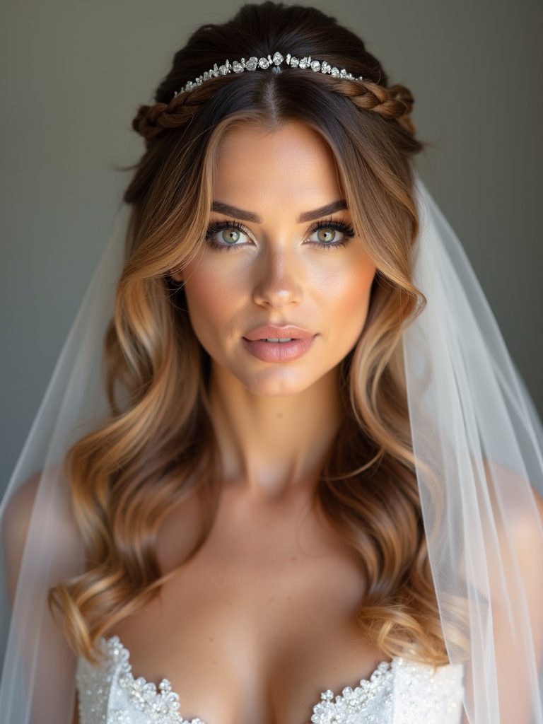 half up half down hairstyles