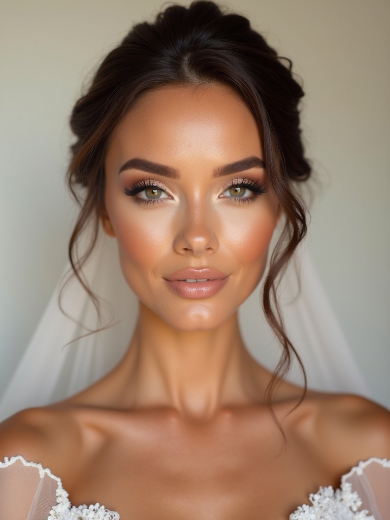 harmonious wedding makeup styles