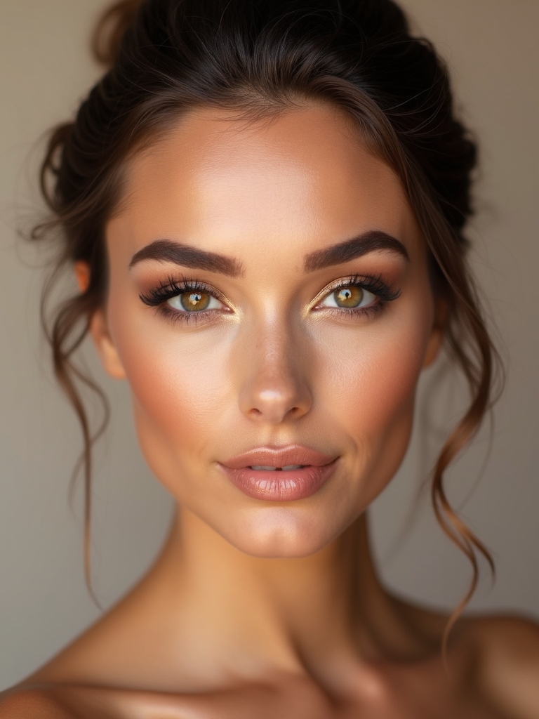 hazel eyes wedding makeup