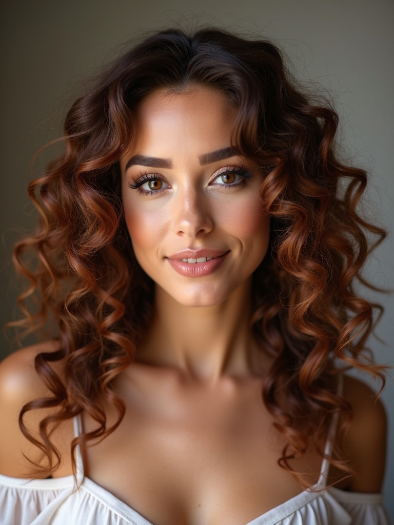 hydrated hair for ringlets