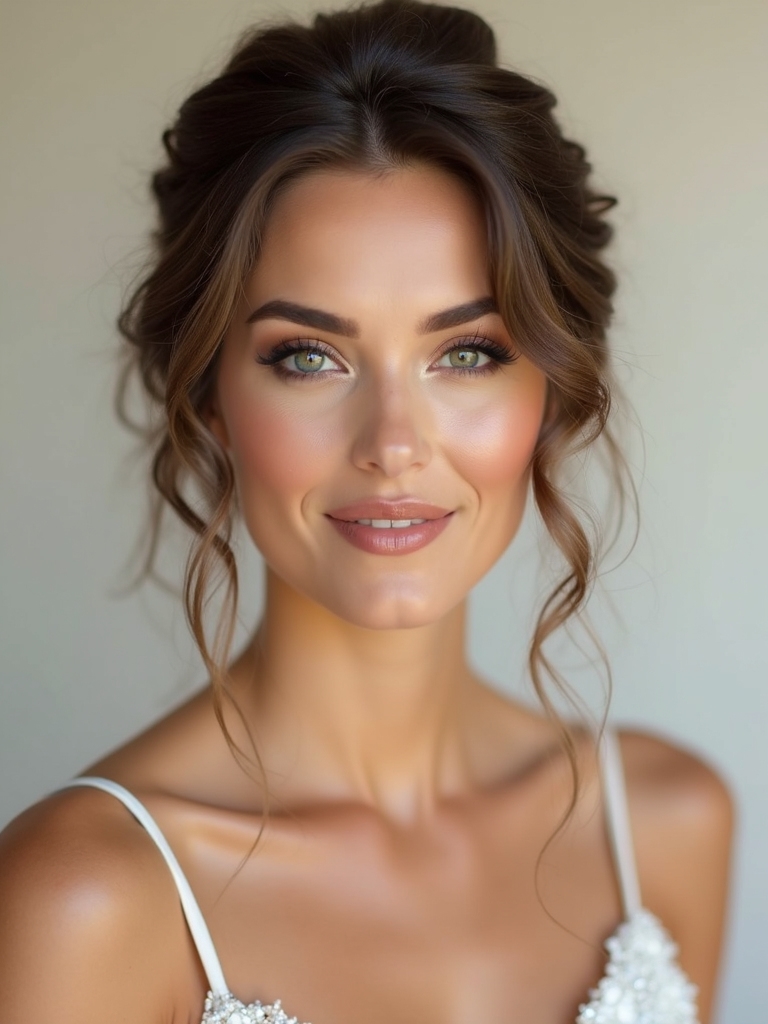 intentional modest bridal beauty