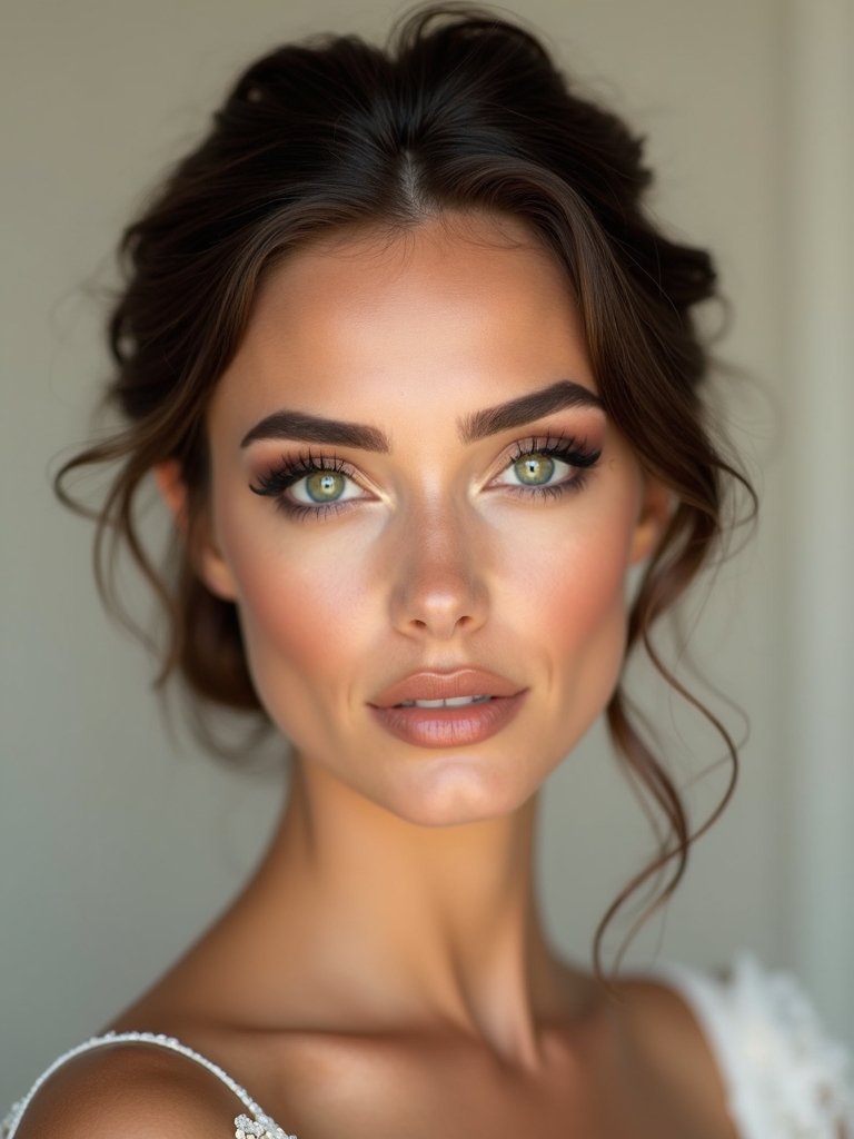 jewel toned smoky eye elegance