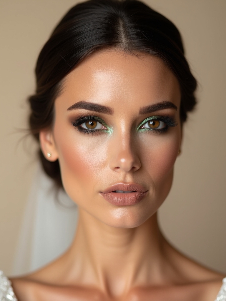 jewel tones enhance brown eyes