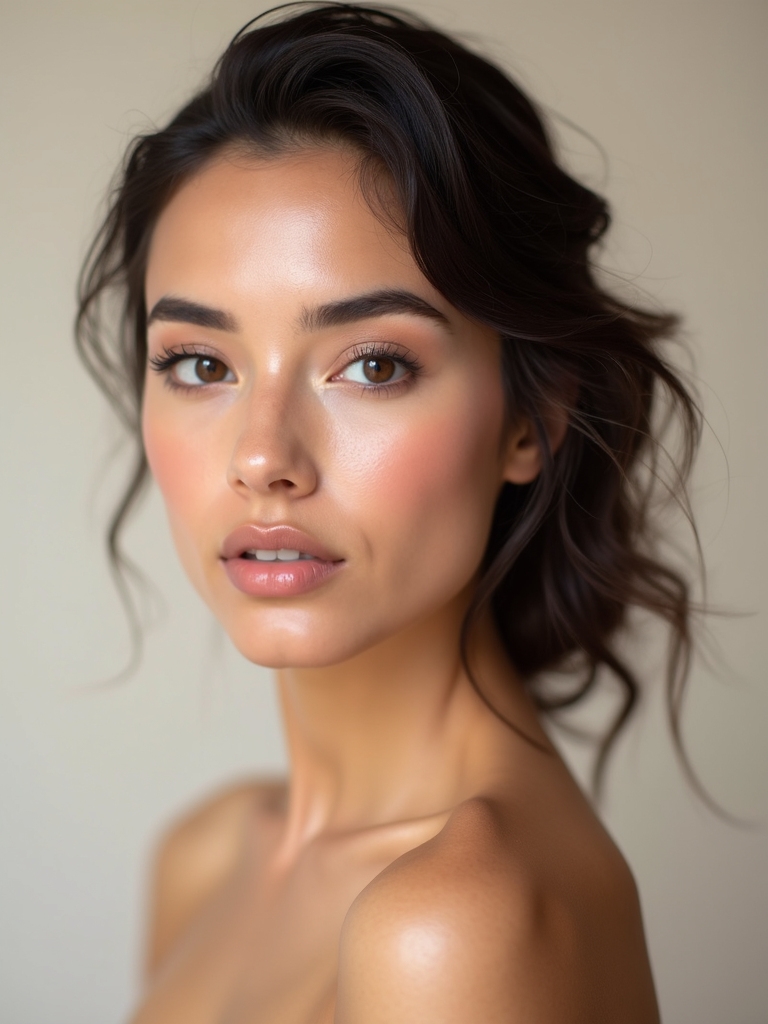 lightweight natural makeup routine