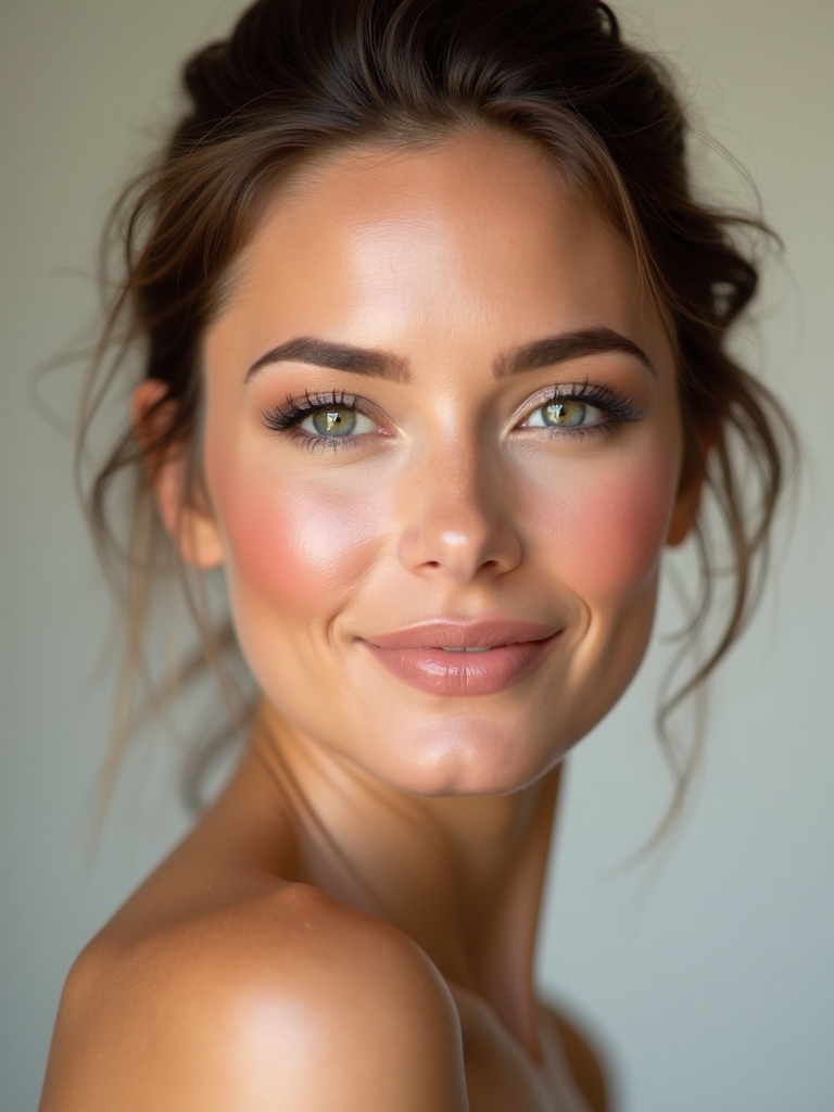long lasting rosy wedding cheeks