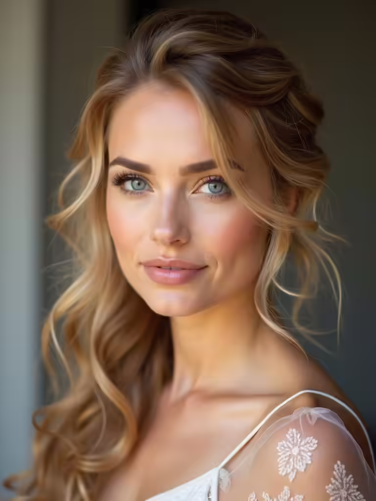 loose bridesmaid hairstyles ideas