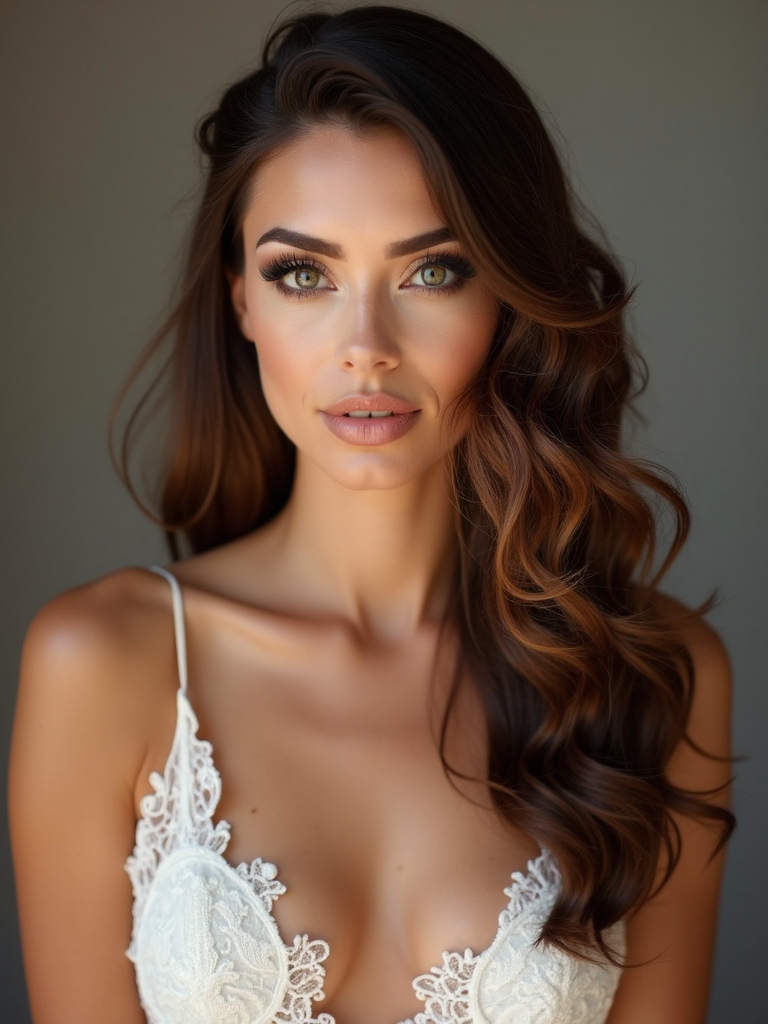 luxurious beachy wave curls