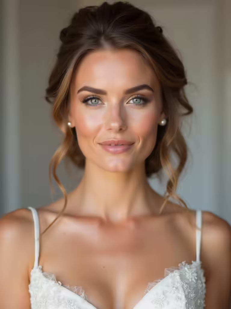 medium length bridesmaid hairstyles