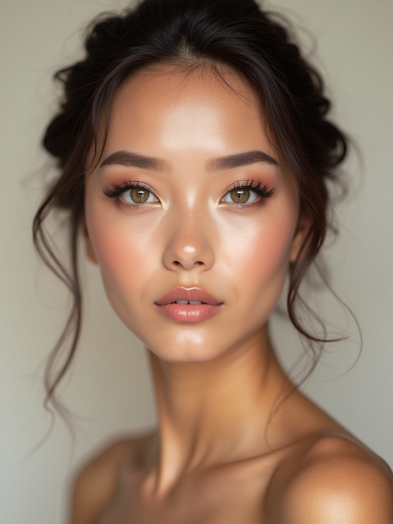 mesmerizing green eyes makeup