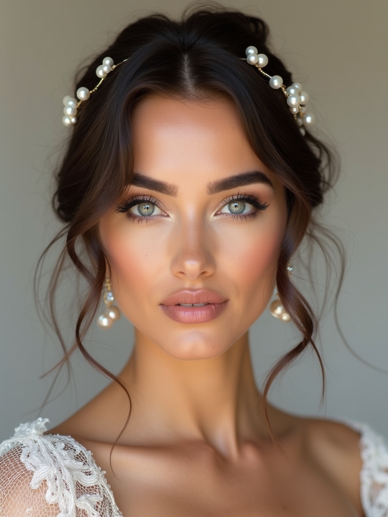 minimalist bridal hair accessories