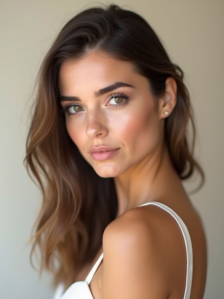 minimalist bridal skincare glow